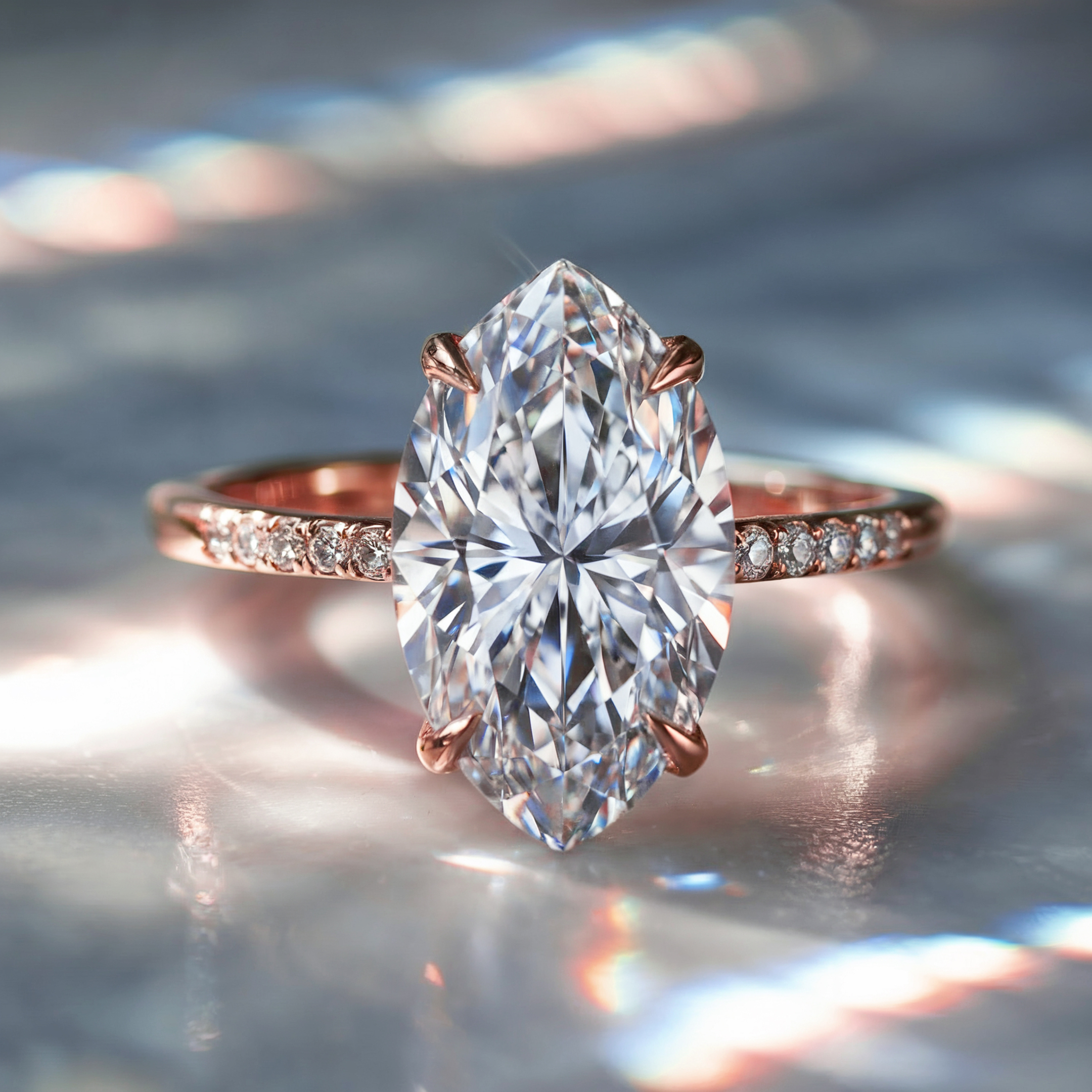 The Opaline - Marquise Cut