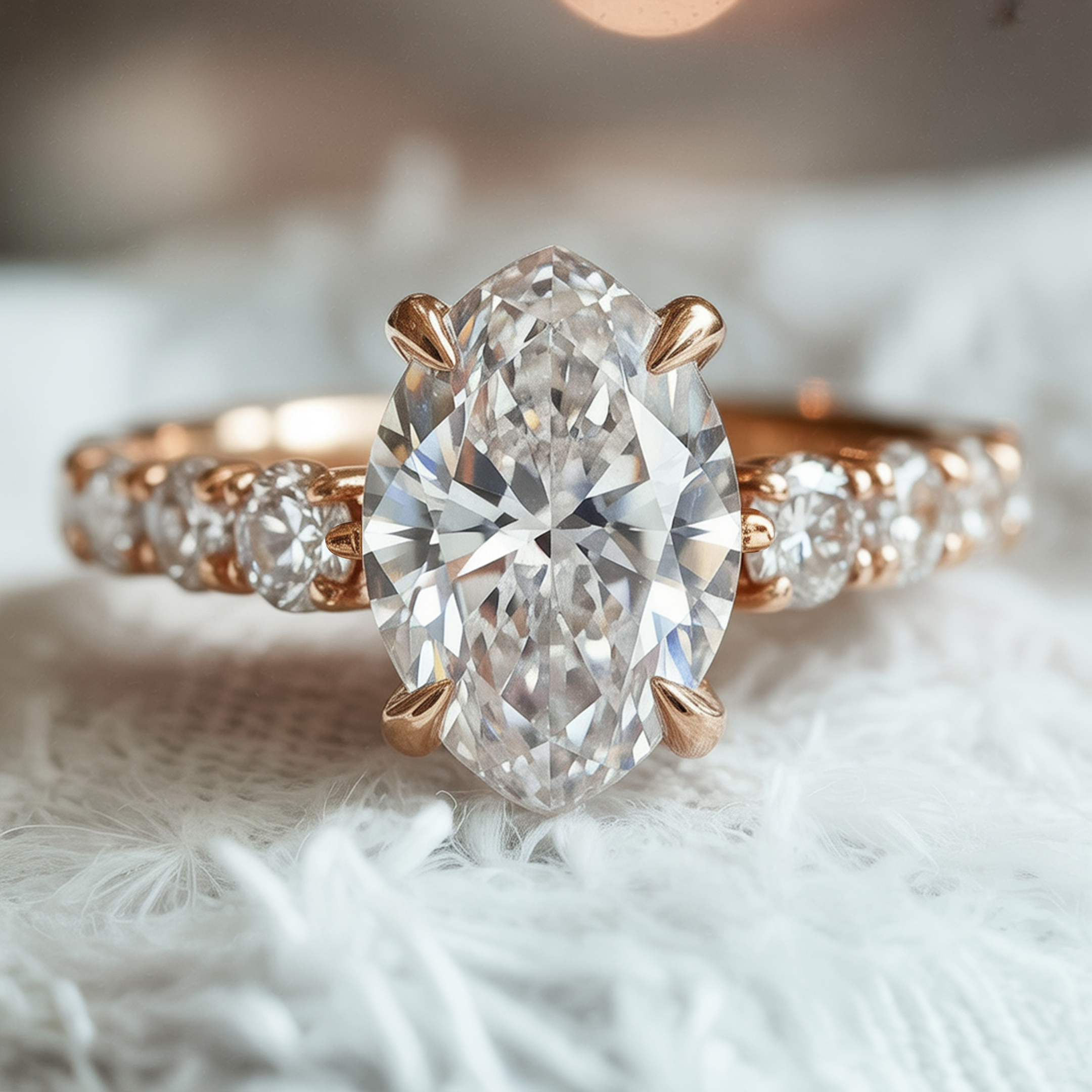 The Celestine - Marquise Cut