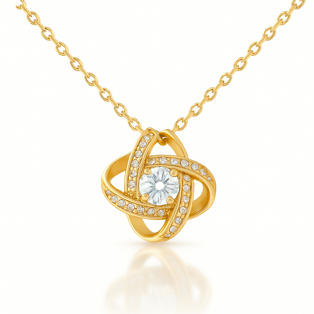 Love Knot Necklace | S925 Sterling Silver