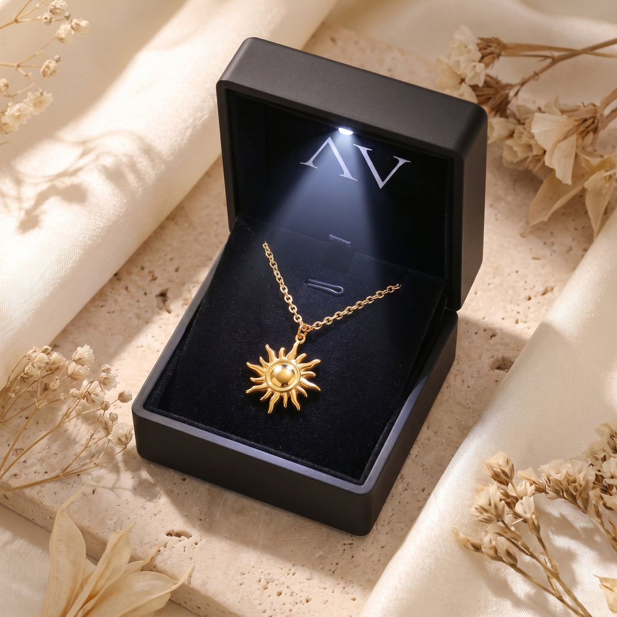 YLQ49140-NECKLACE - Premium LED Gift Box Presentation