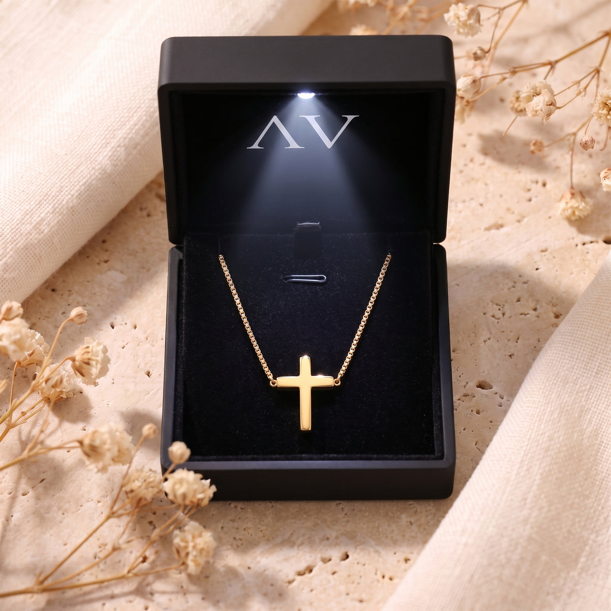 YLQ49189-NECKLACE - Premium LED Gift Box Presentation