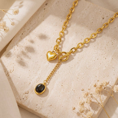 YLQ49195-NECKLACE rotation video