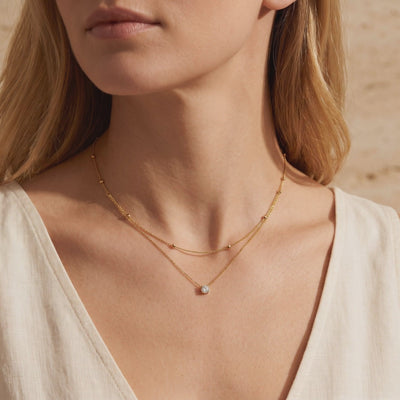 YLQ49368-NECKLACE lifestyle video