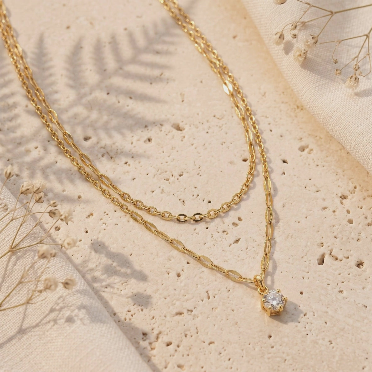 YLQ49380-NECKLACE rotation video