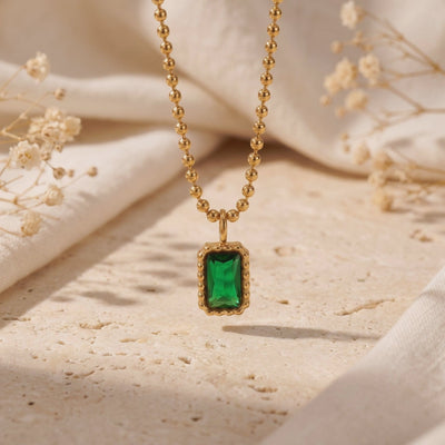 YLQ49150-NECKLACE rotation video