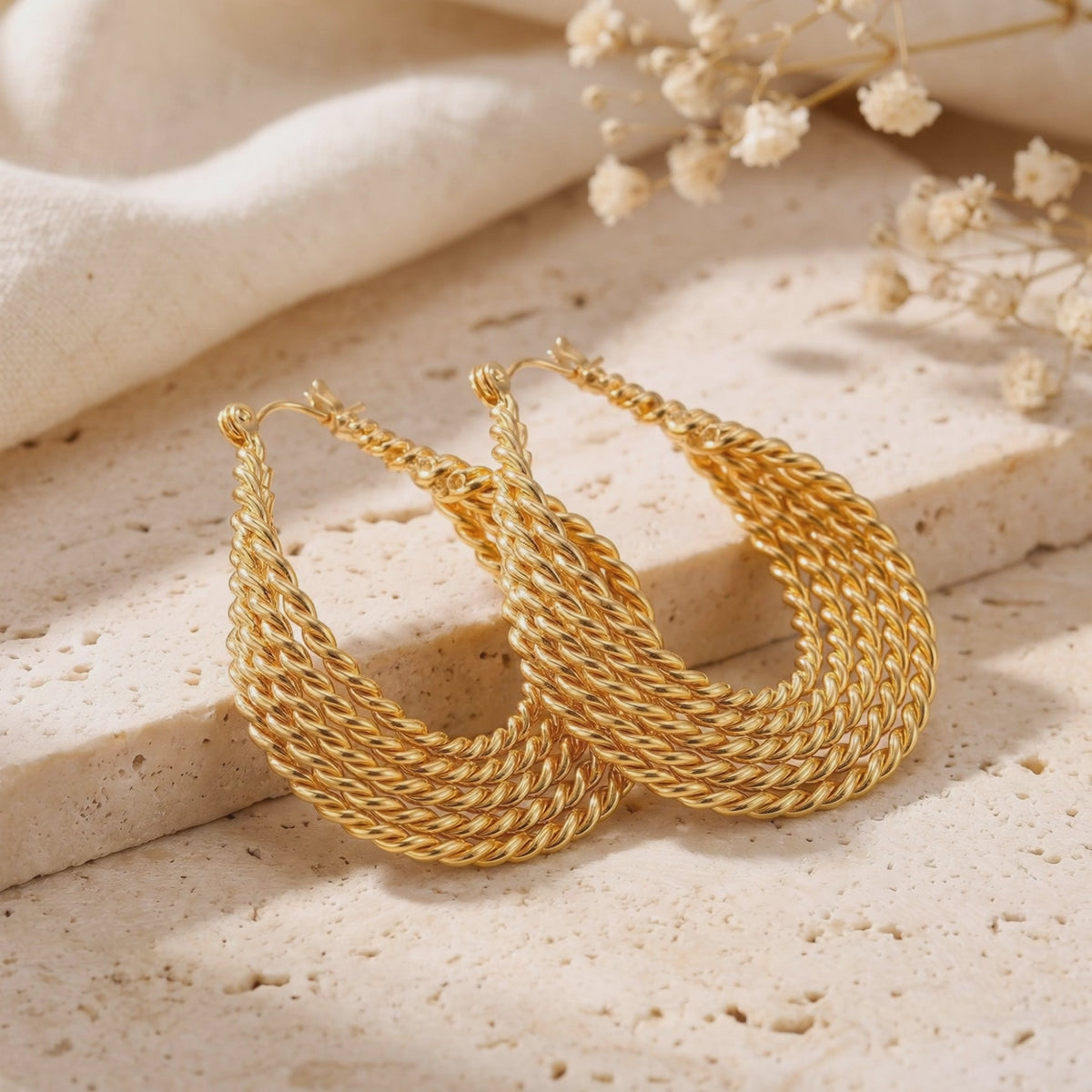 YLQ49224-earrings rotation video