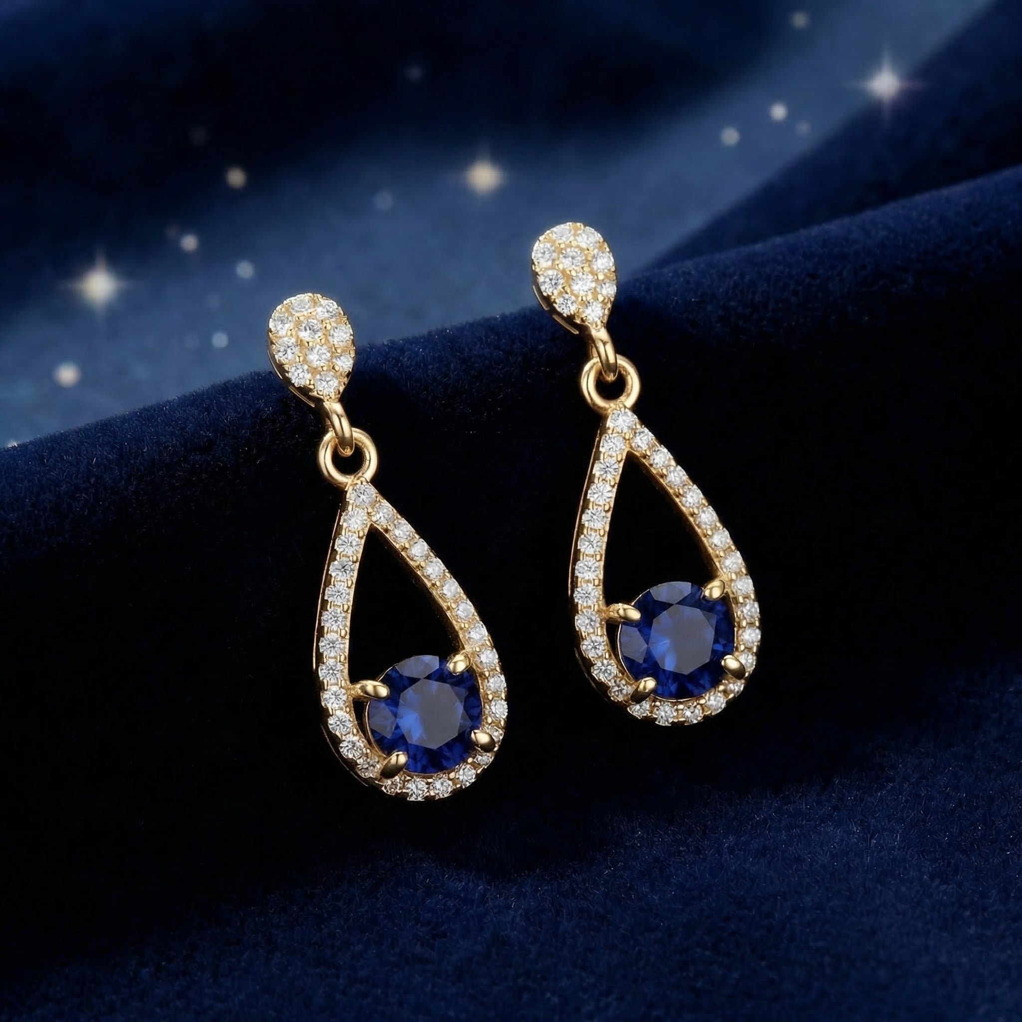 the-aethelra-teardrop-s925-sterling-silver in gold finish