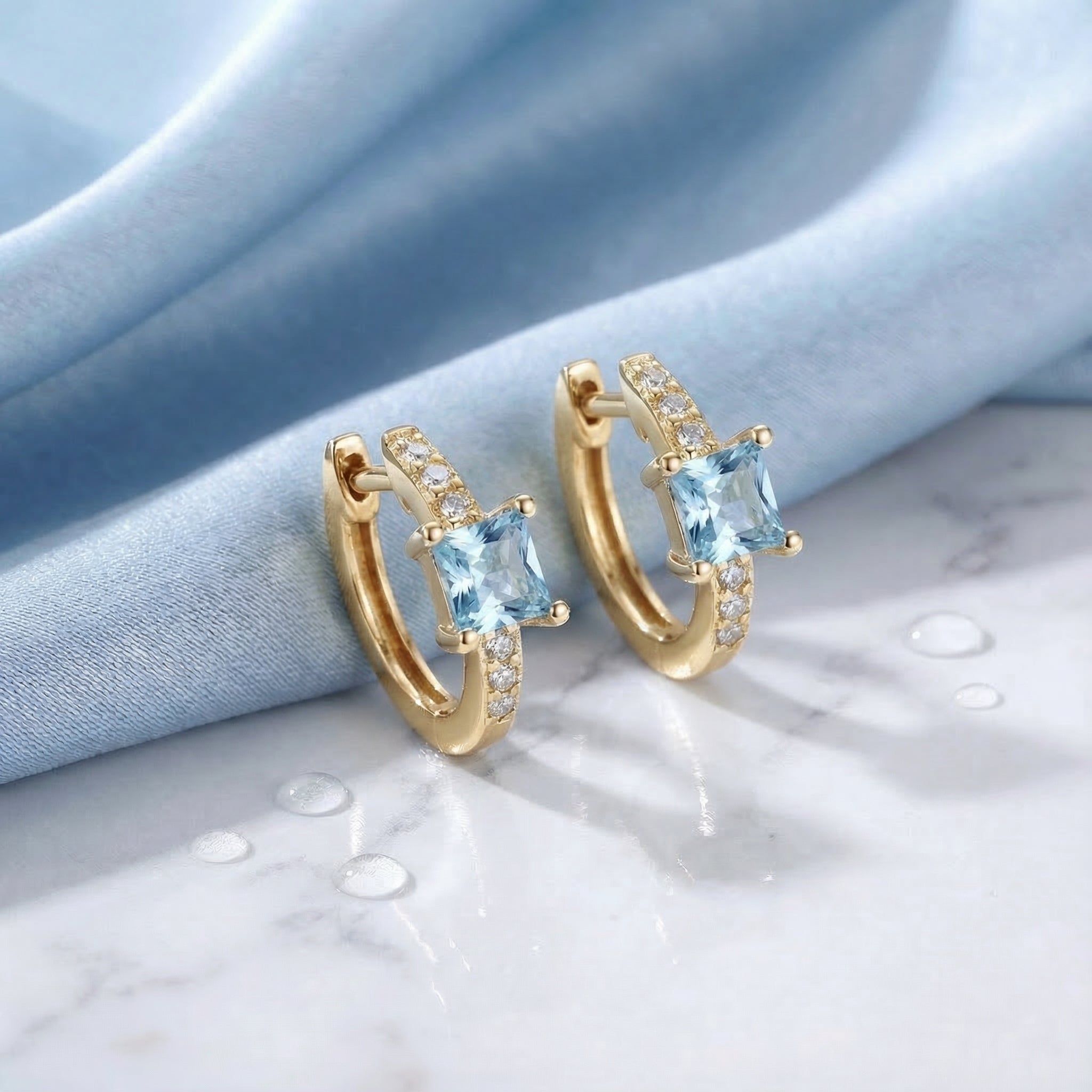 the-aira-huggies-s925-sterling-silver in gold finish