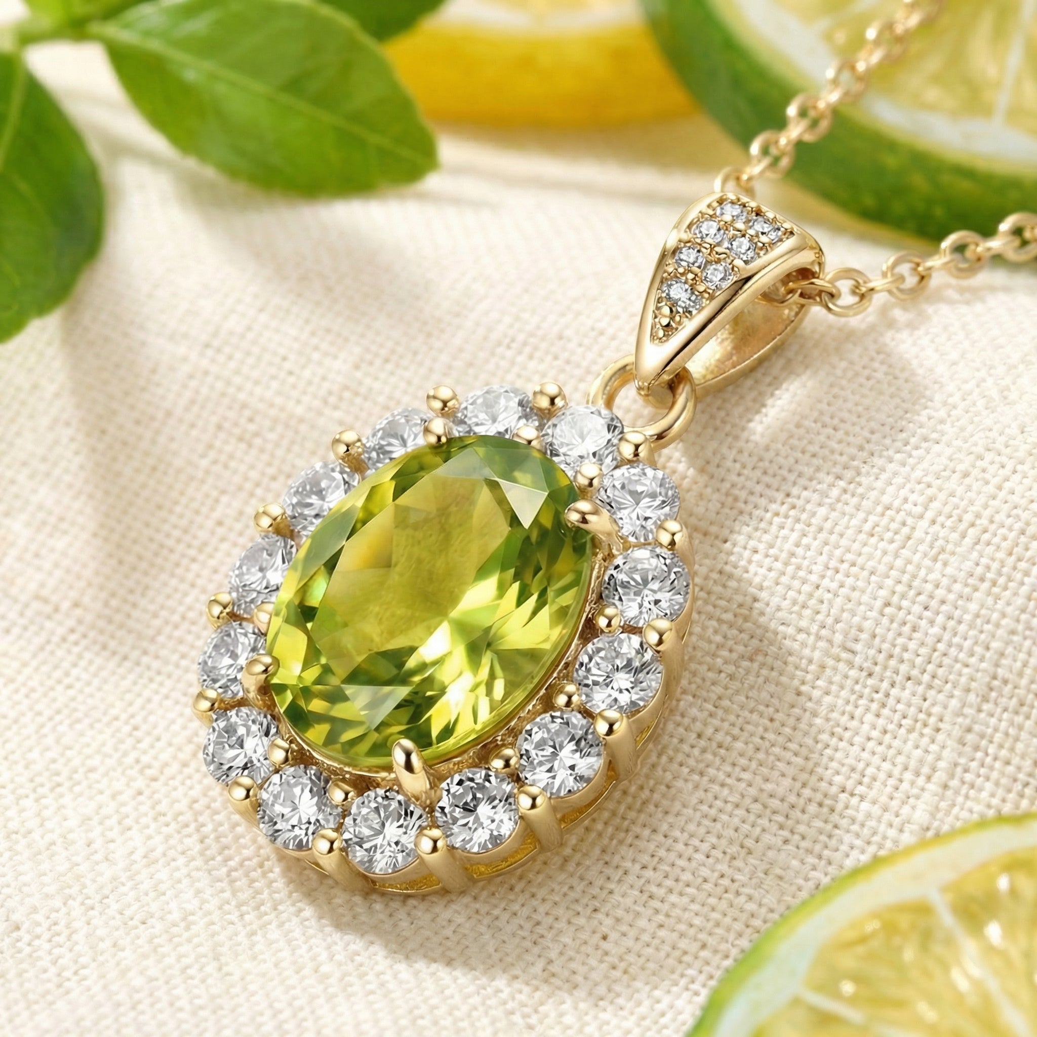 the-mirara-halo-pendant-s925-sterling-silver in gold finish