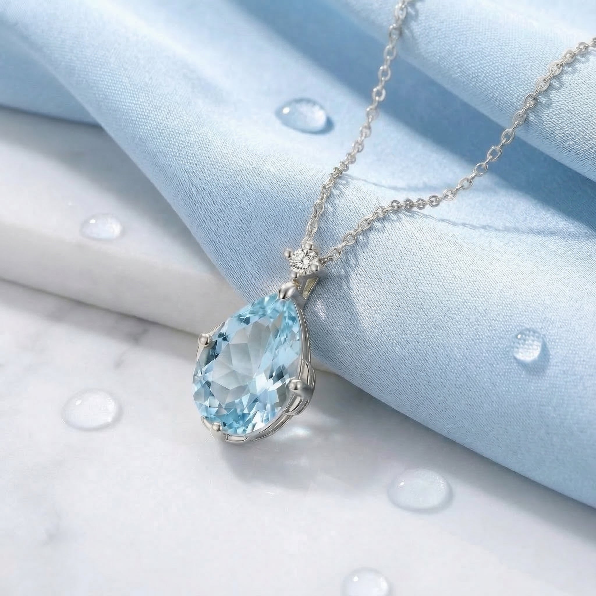 the-oriana-teardrop-18k-gold-vermeil in silver finish