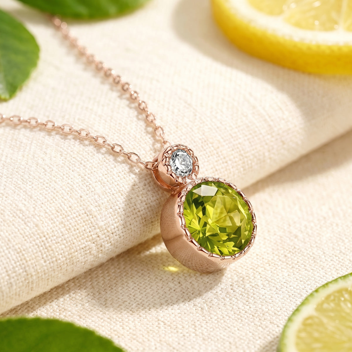 the-peridelle-drop-s925-sterling-silver in rose gold finish