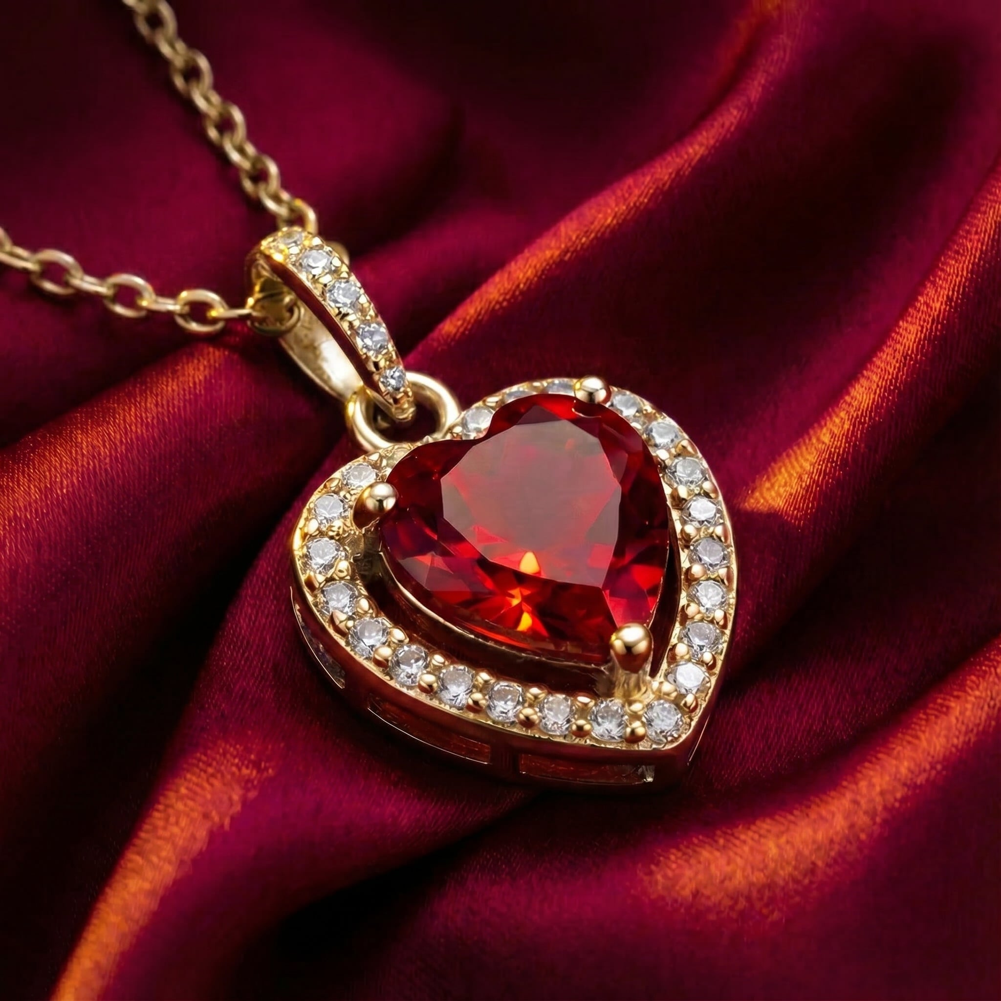 the-sidraea-heart-s925-sterling-silver in gold finish
