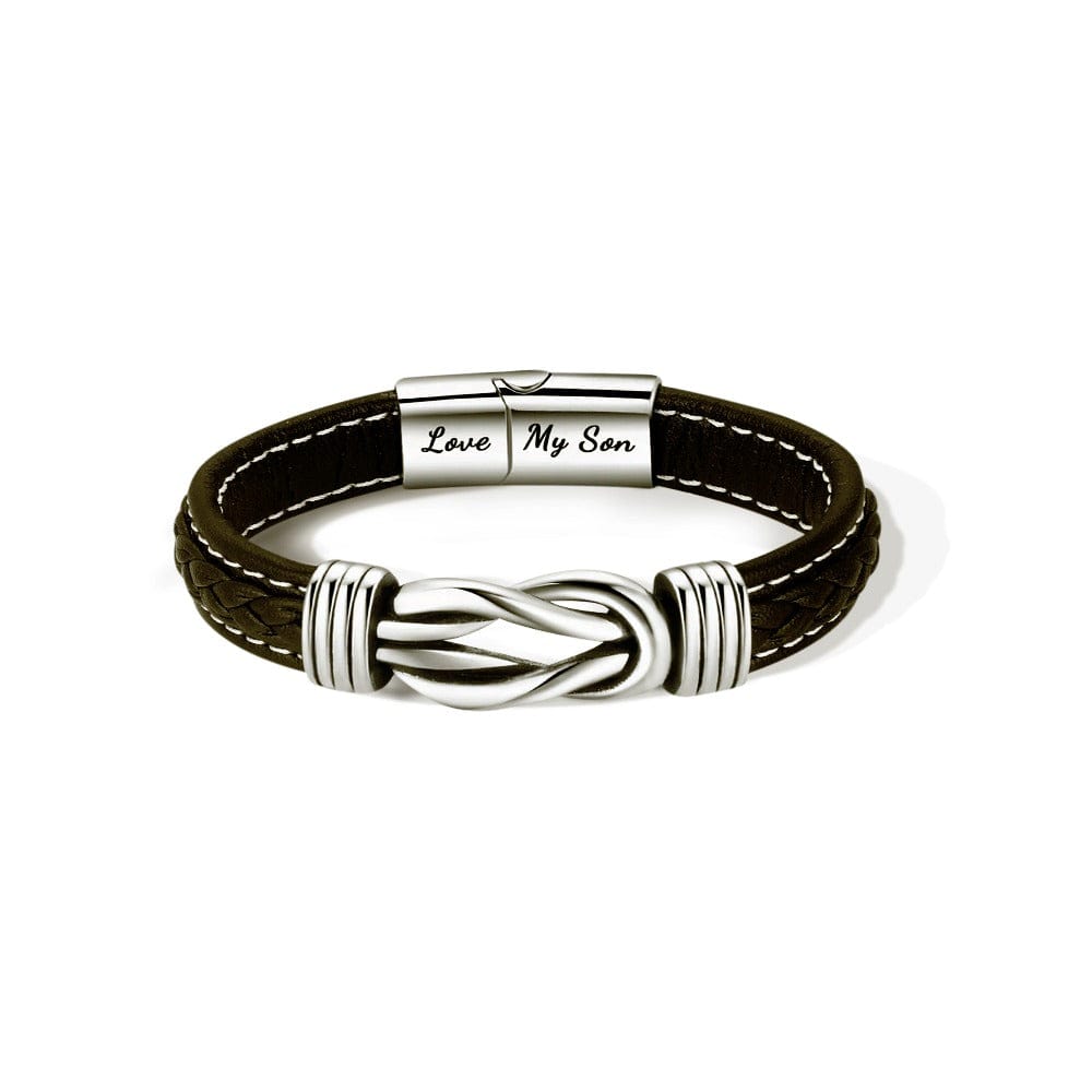 Men's Infinity Bracelet 'Mother & Son' Forever Linked